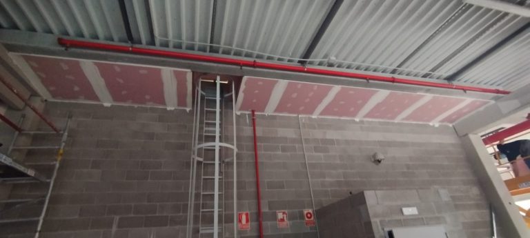 franja cortafuegos ignifuga